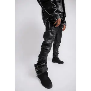 Vero Santi paladin skinny PU pants