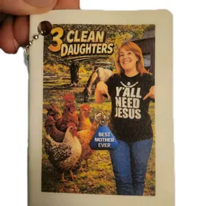 Recovery Card Keychain Celebratory Accessory for Sobriety Milestones or