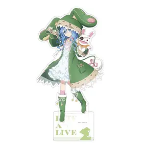Anime Peripheral Store Date A Live IV Tohka Yatogami Tobiichi Ver Acrylic HD Figure Stand Desk Decor Collection About 15cm
