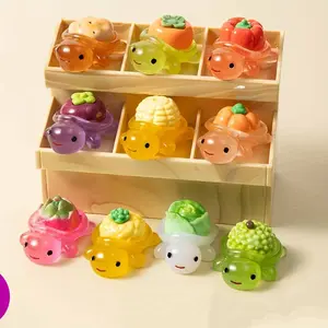 Cute Turtle Design Garden Decoration, 30pcs/set Random Color Mini Resin Turtle Ornament, DIY Decorative Ornament for Home Garden Party, Garden Sculptures Statues