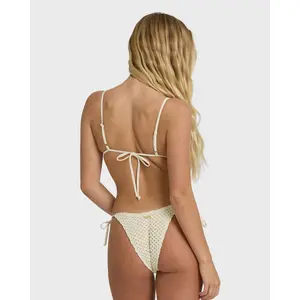 Twisted Tides Tie-side Dippi Skimpy Bikini Bottom - White Cap Twisted Tides Tie-side Dippi Skimpy Bikini Bottom - White Cap