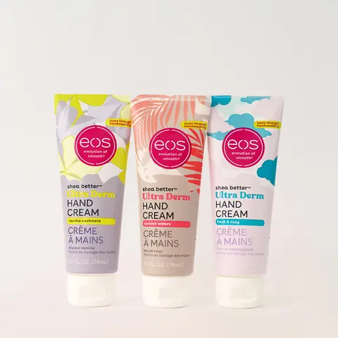 Hand Cream 3-Pack Bundle, Vanilla Cashmere, Coconut Waters, Fresh & Cozy