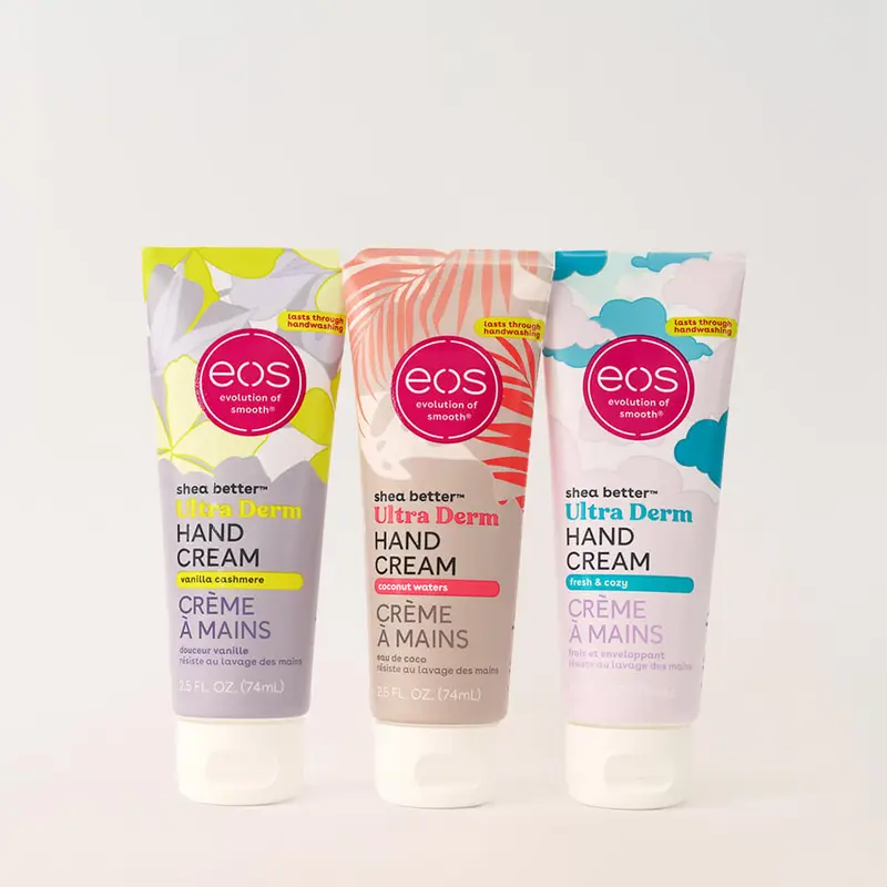 Hand Cream 3-Pack Bundle, Vanilla Cashmere, Coconut Waters, Fresh & Cozy