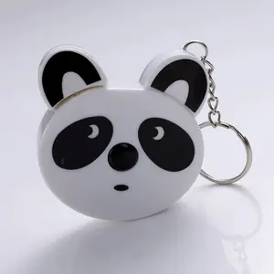 Panda Retractable Tape Measure Keychain - Cute Animal ~ Measuring Ruler ~ Sewing Tailor Quilter Crafting