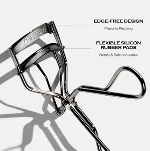 SHISEIDO 213 Eyelash Curler with 1 Refill Rubber Pad – Regular Size (1 Count) Japanese Version Premium Quality Makeup Tool