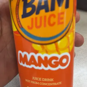 BAM Juice Tropical Variety Pack 4 Flavors 500ml Drinks Mango Cherry Pineapple Passion Fruit Refreshing Beverages
