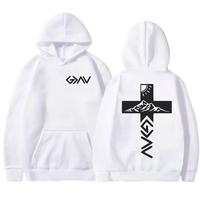 hooded sweatshirt-WHITE