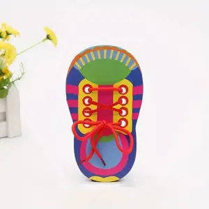 DIY Shoelaces Toys, Creative Shoelace Threading Teaching Toys, Early Learning Playtime Toys, Christmas Gift