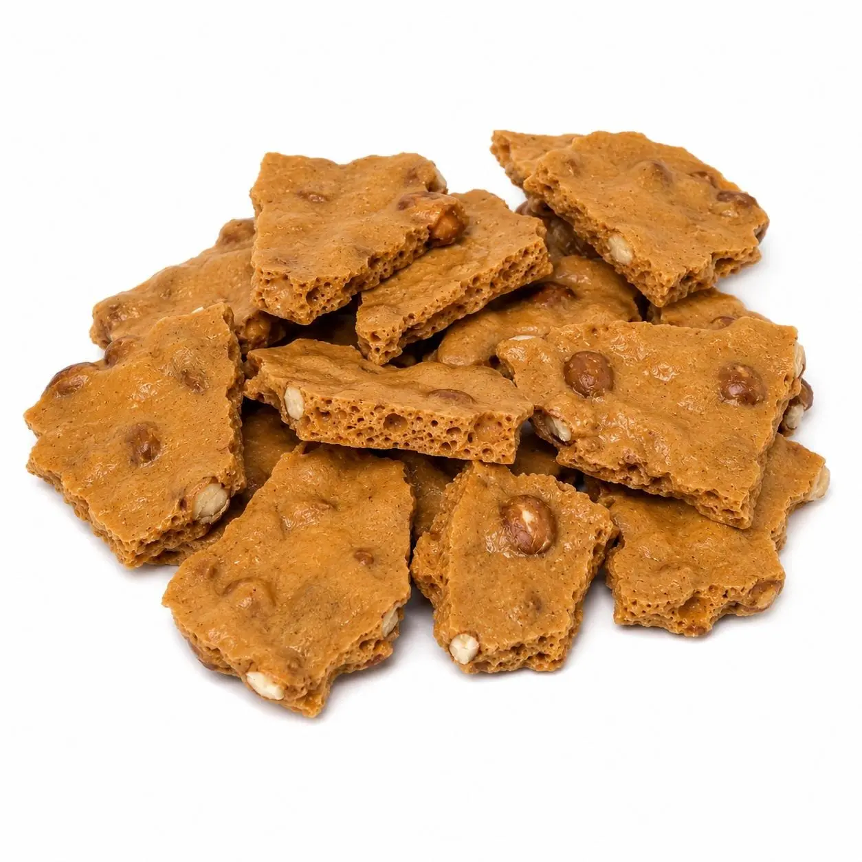 Peanut Brittle Crunchy Buttery Peanut Candy Sweet Classic Treat