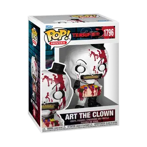Funko Pop! Terrifier - Art the Clown with Candy Filled Head #1796 Collectible Pop Vinyl Figure