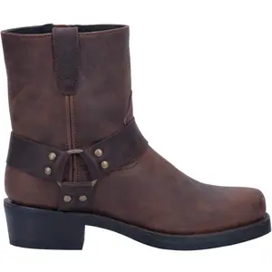 REV UP LEATHER HARNESS BOOT