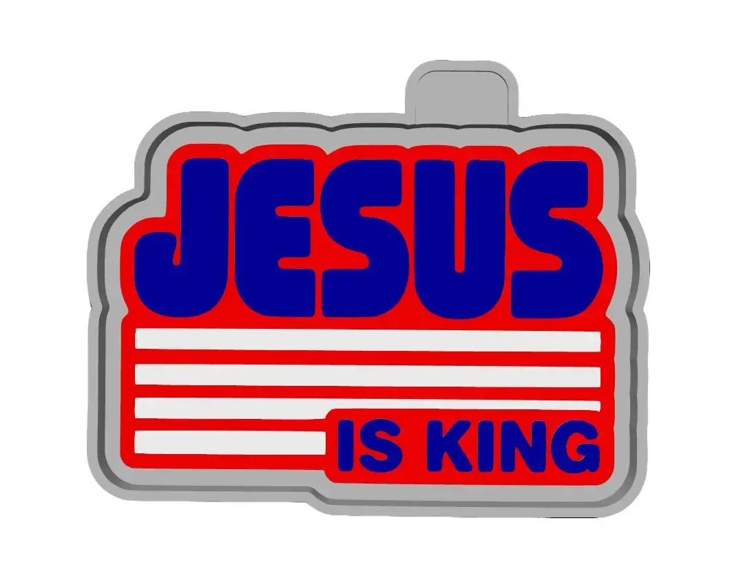 Jesus Is King 02 Freshie Mold