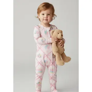Charlie Play Sweet Celebration - Bamboo Lyocell Zippy Romper