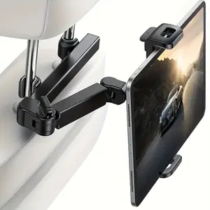 1pc Car Tablet Holder, Headrest Tablet Mount Headrest Stand Cradle Compatible With Devices For IPad Air Mini, Other 4.7-12.9" Cell Phones And Tablets, Universal Car Mount, Car Cellphone Mount, Adjustable Holder