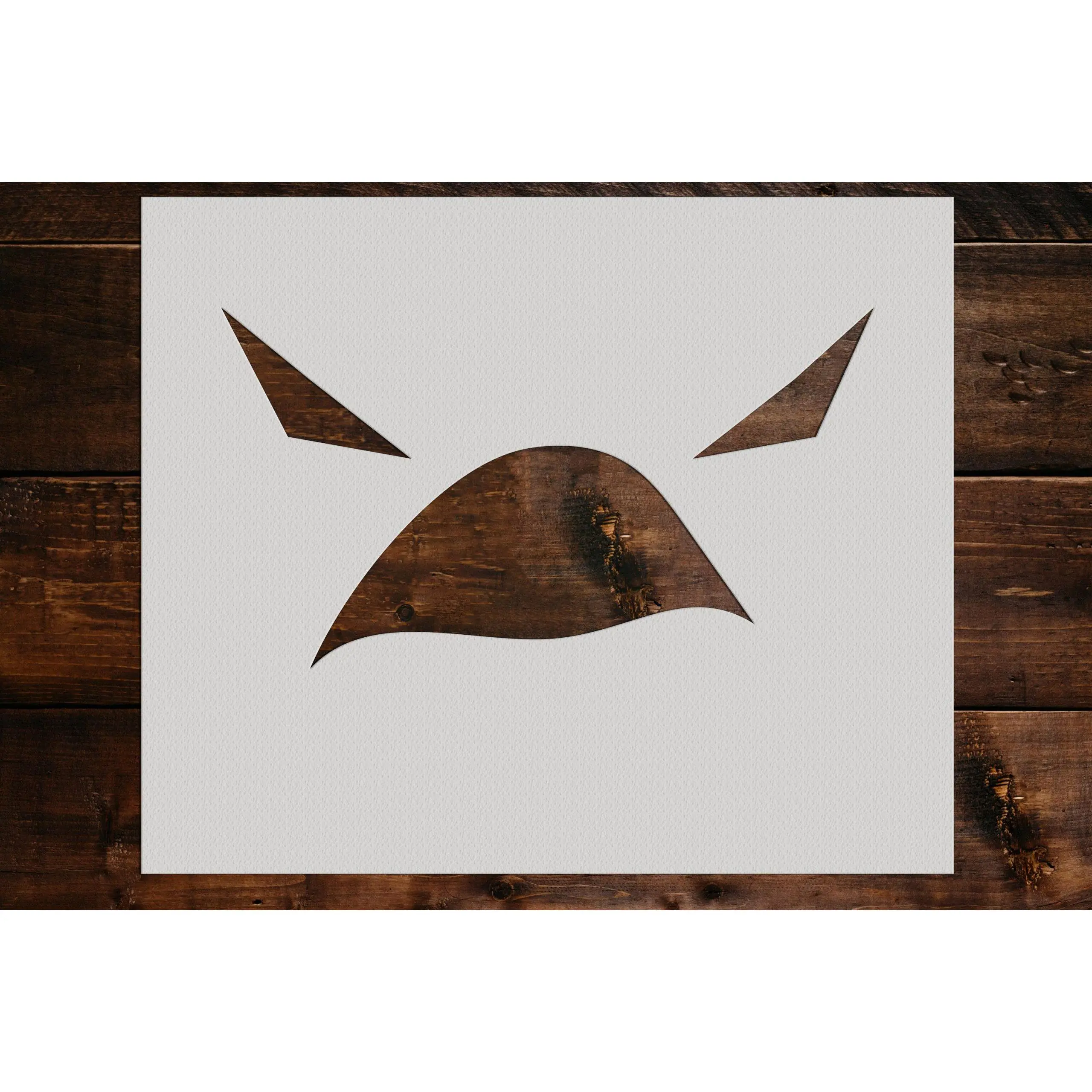 Pumpkin Face Stencil - Art and Wall Stencil