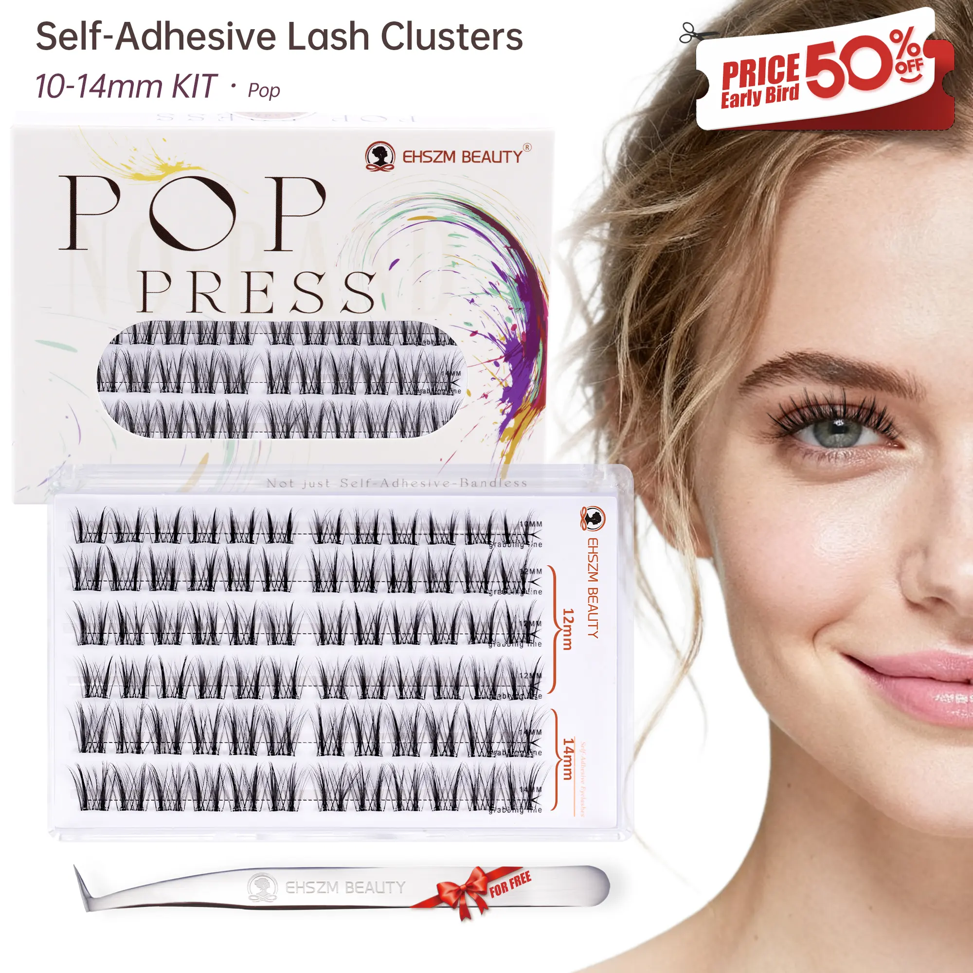 10-14mm Wispy Airy Volume，Invisible Band