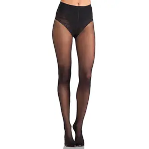 Wolford Tummy 20 Control Top Tights in Black