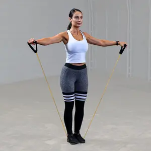 Body-Solid Tools Resistance Tubes, in 5 Levels of Resistance