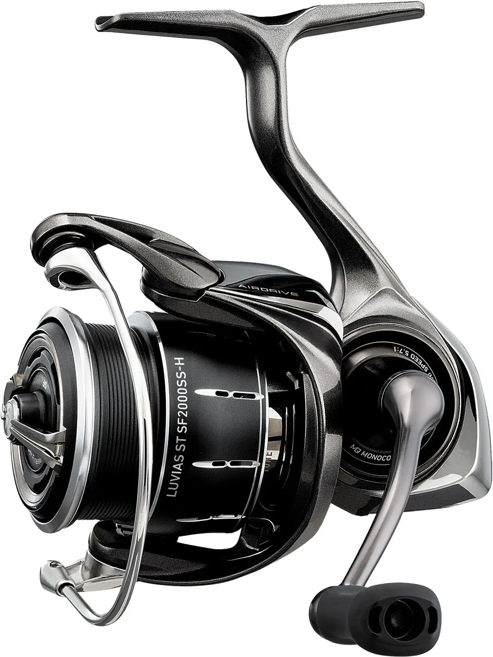 Daiwa Luvias ST Spinning Reels, High Performance Trout Fishing Setup, 4.8 to 5.3 oz, Light-Line Ready for Fine Techniques