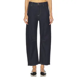 PISTOLA Beau Seamed Horseshoe Jeans in Nightfall