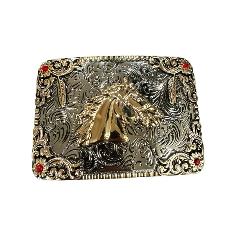 Horse Western Style Cowboy Buckle Hebilla Vaquero Caballo