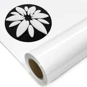 Create Viral Puffy Shirt Designs with 12"x5FT Puff HTV Roll for Compatible with Most Cutting Machines & DIY Crafts