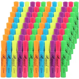 Highlighters Bulk Pack, 96 Count, Assorted Colors, Chisel Tip, suitable for Adults Highlighting Planner Notes, Office School Supplies