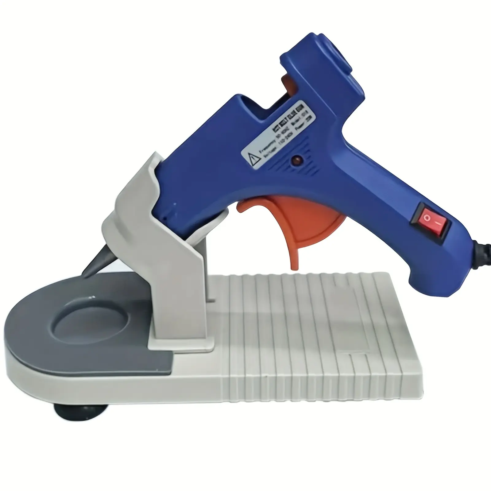 Summerwins Hot Melt Glue Gun Stand Holder - Non-Slip Base, Durable Portable Crafting Rest for DIY Projects, Home Workshop Accessory
