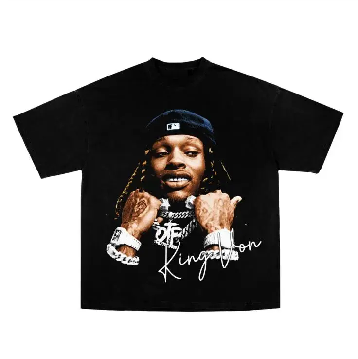 King Von Vintage Unisex T-Shirt - Rapper Music Concert Tee - Gift for Fans Cotton Fashion