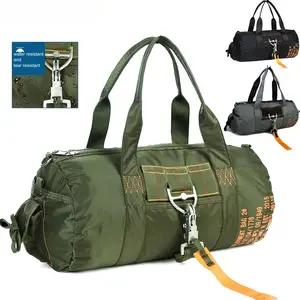 Tactical Parachute Sport Duffle Bag 1000D Nylon Outdoor Travel Belt Bag Camping Tactical Crossbody Bag