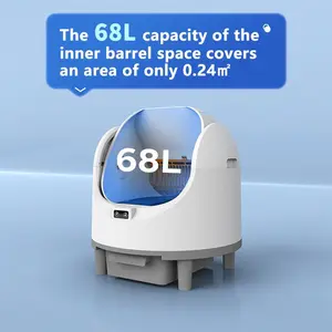 Smart Self-Cleaning Litter Box | 6L Large Capacity with APP Control, Odor Lock & Anti-Splash Design