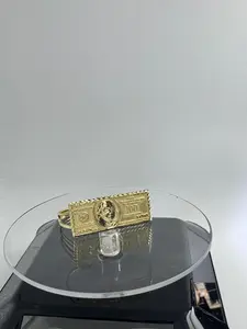 Gold Dollar Bill Ring | Luxury $100 Money Ring Jewelry