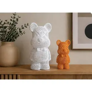 Mesh Teddy Sculptures - Small and Large