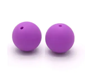 Purple P103 Silicone Beads