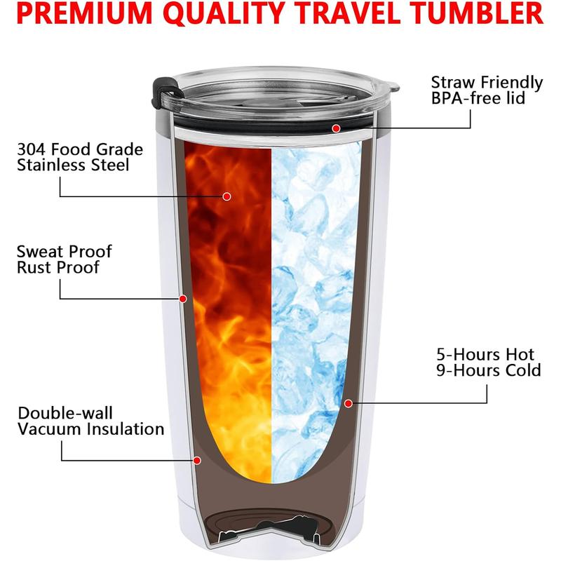 Daddy and Mommy Est 2024 Travel Tumbler, New Parents Insulated Tumblers 20Oz, Mom Dad Gift for Mother'S Day, Father'S Day, Christmas, New Pregnancy, Birthday, Baby Shower (Black White) Gtmileo