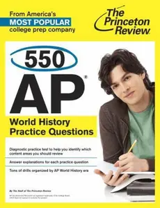 USED-550 AP World History Practice Questions by The Princeton Review (Paperback)