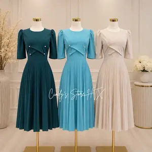 MIDI VESTIDO ELEGANTE