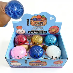 Glitter Dumpling Gel Squishy Fidget Toy