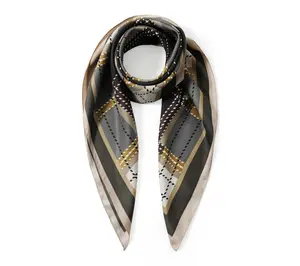 Youzey The Carlisle Soft Square Neck Scarf 35" x 35"