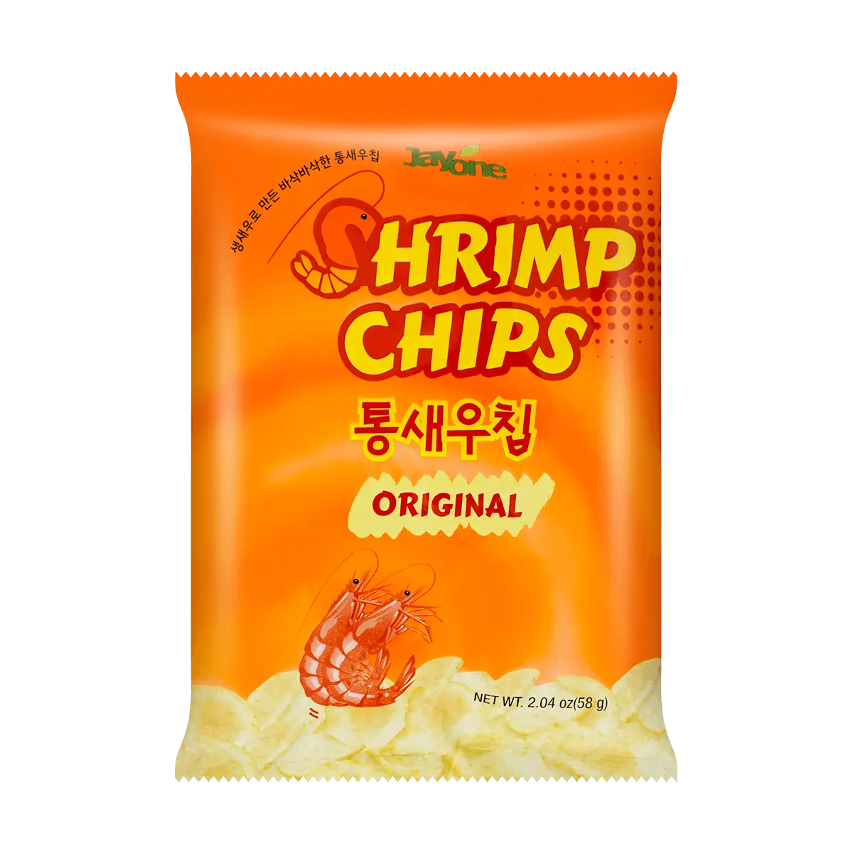 JAYONE Korean Shrimp Crackers - Original Flavor, 58g - Crispy Seafood Snack for Parties & Snacking JAYONE Korean Shrimp Crackers - Original Flavor, 58g - Crispy Seafood Snack for Parties & Snacking
