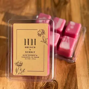 H|H Brunch & Bubbly 2.5oz 71g Scented Wax Cubes for Home Fragrance Hand Poured in Sarasota,FL