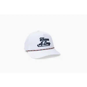 Have A Day Neon Rope Hat