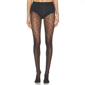 Wolford Daisy Tights in Black