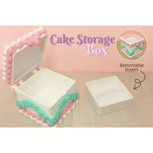 3D Printed Cake Storage Box