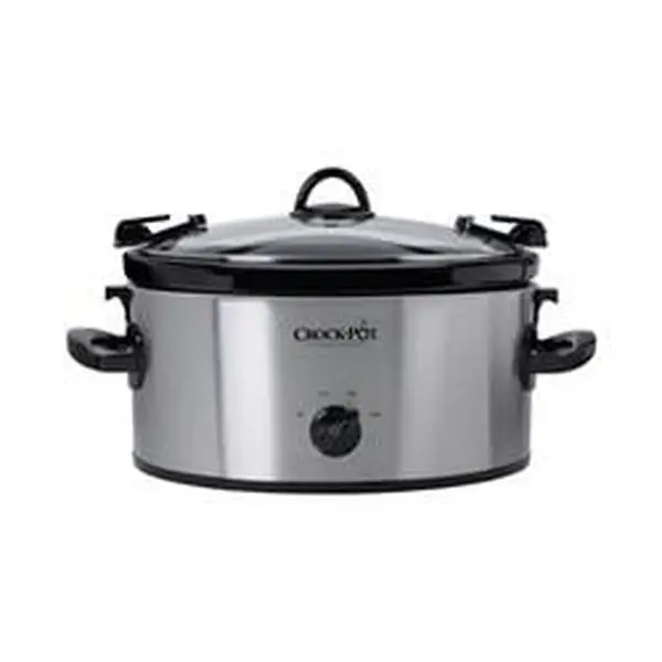 Sunbeam Products 6229389 6 qt. Stainless Steel Oval Crock Pot
