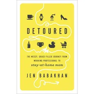 USED-Detoured: The Messy, Grace-Filled Journey from Working Professional to Stay-At-Home Mom by Babakhan, Jen (Paperback)