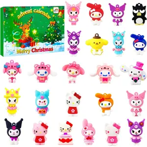 Advent Calendar 2025, 24 Days of Surprise Holiday Countdown Calendar Christmas Gifts Fan