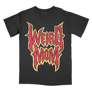 (NEW) Weird Mom Comfort Colors Unisex T-shirt Gothic Alternative Fashion Top Tshirt Streetwear Short sleeve Printed Cotton Alt Goth