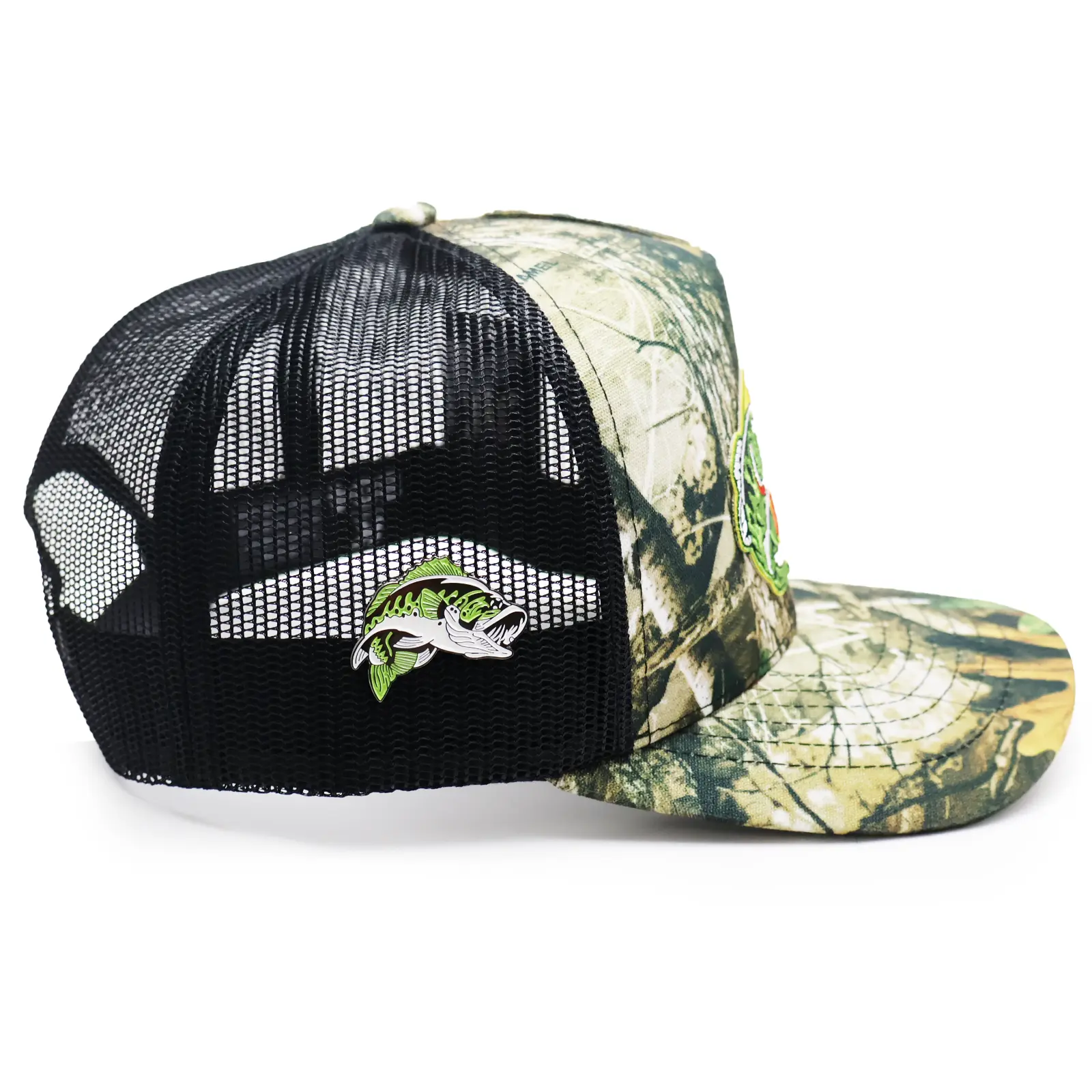 Solo Pesco Billete 804 Camo Trucker Hat – Mesh Back & Cotton Front