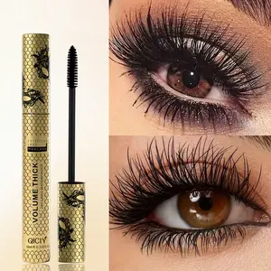 3D Lash Volumizing Mascara, Significantly Increases Length, Curl and Volume, Long-Lasting Wear, Waterproof Smudge-Proof Formula, Rich, Voluminous Lengthening Mascara